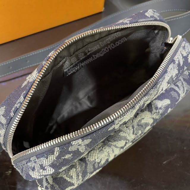 lv新款包包 路易威登Outdoor腰包 Monogram Tapestry帆布 經典Monogram lv斜跨腰包胸包 M57281  ydh4005